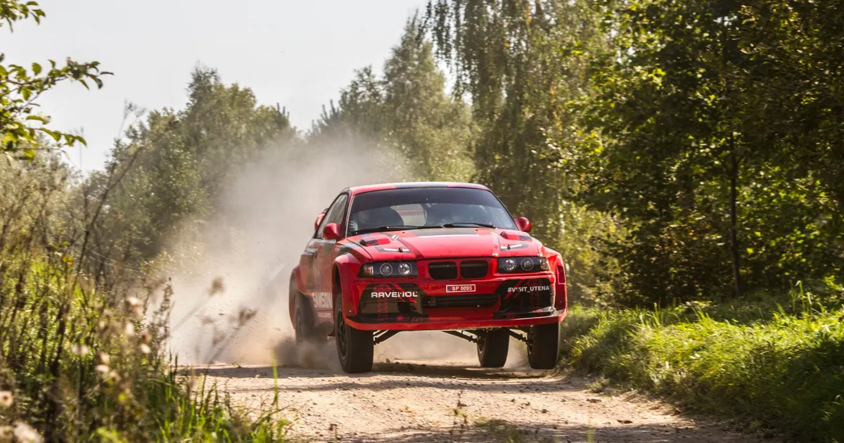 One in the world - BMW E36 M3 rally car with N5 suspension